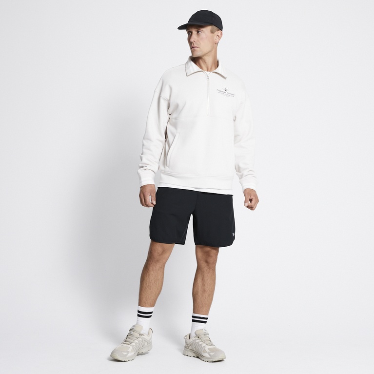 Half zip sweatshirt "Half zip collar jacket"